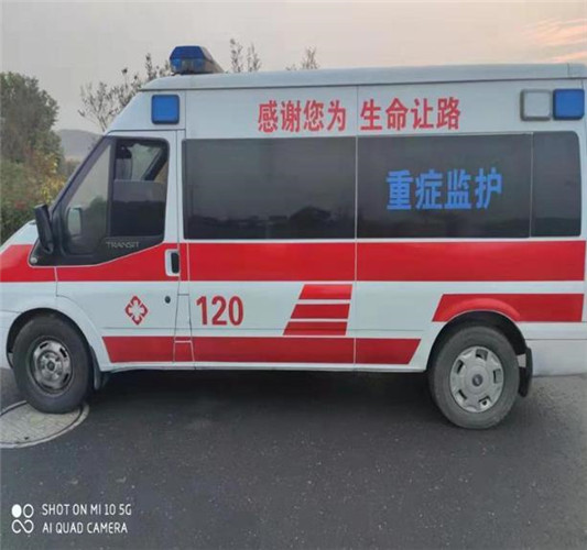 香洲救护车出租服务案例3